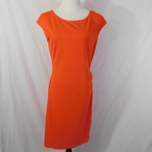 Banana Republic Dresses & Skirts - Banana Republic Stretch T-Shirt Dress Orange MED